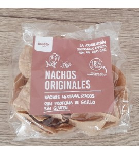 Nachos con harina de grillo sabor original - Totopos